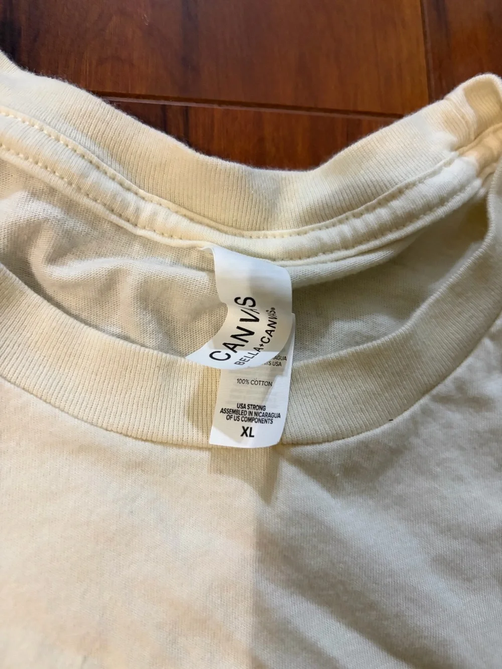 Tanteo Tequila Cream Graphic T‑Shirt with Green Drink Print